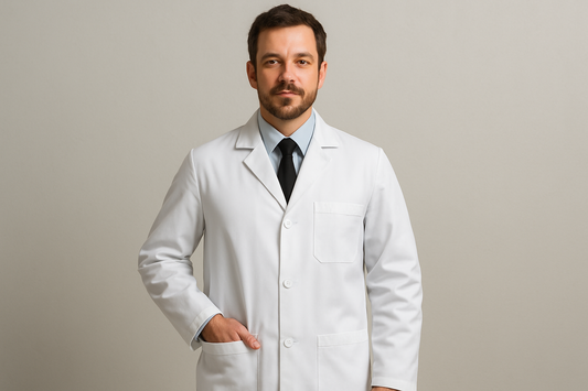 Batas de Laboratorio para Hombre: Características Esenciales