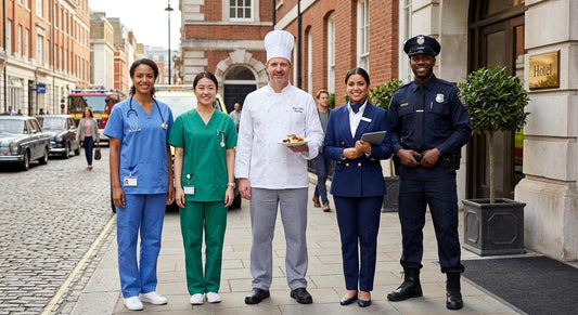 Profesiones con uniforme: guia practica para sanidad y hostelería