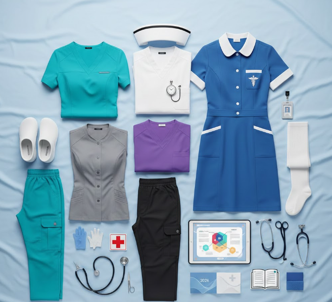 Guía Completa del Uniforme de Enfermera: Tipos, Componentes y Cómo Elegir el Mejor en 2026