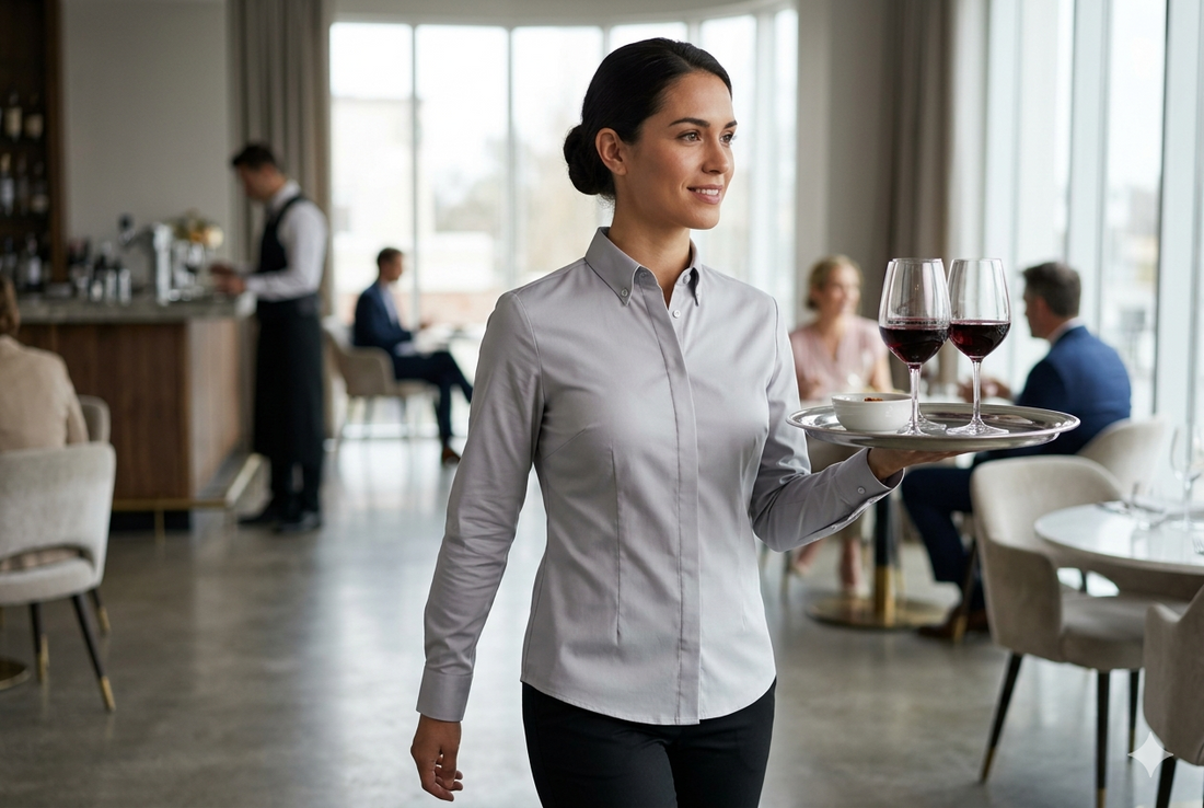 Camisas de Camarera para Mujer: Tu Guía 2026 para Uniformes que Realmente Funcionan