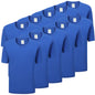 Paquete de 10 Unidades - Camiseta de Verano Ligera con Mangas Cortas 100% Algodón - 10-TS135 - MISEMIYA Uniformes de Trabajo