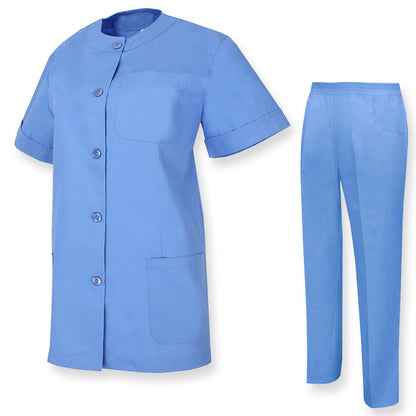 CASACA Y PANTALÓN MUJER UNIFORME LABORAL CLINICA CASACA Y PANTALÓN - Ref.8318 Sanidad y Limpieza