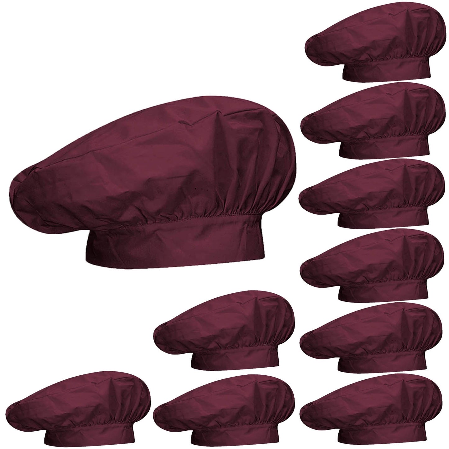 GORRO FRANCES COCINA GORRO COCINERO COCINERA GORRO CHEF GORRO FORMA SETA Ref.918 Uniformes de trabajo