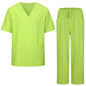 Uniforme Sanitario Unisex Elástico para Enfermería y Medicina (94% Poliéster, 6% Spandex) 1689-7835