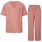Uniforme Sanitario Unisex Elástico para Enfermería y Medicina (94% Poliéster, 6% Spandex) 1689-7835