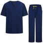 Uniforme Sanitario Unisex Elástico para Enfermería y Medicina (94% Poliéster, 6% Spandex) 1689-7835