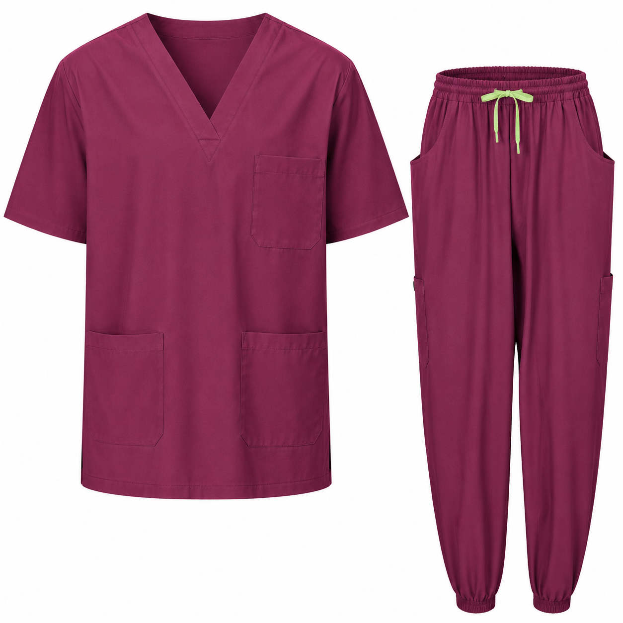 Uniforme Sanitario Unisex Elástico con Pantalón Jogger y 6 Bolsillos (94% Poliéster, 6% Spandex) - 1689-7969 - MISEMIYA Uniformes de Trabajo