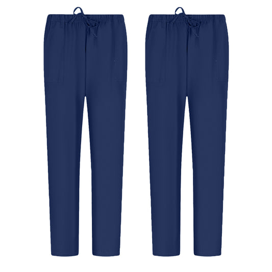 Paquete 2 Unidades - PANTALÓN SANITARIOS UNISEX 2-6802 - MISEMIYA Uniformes de Trabajo