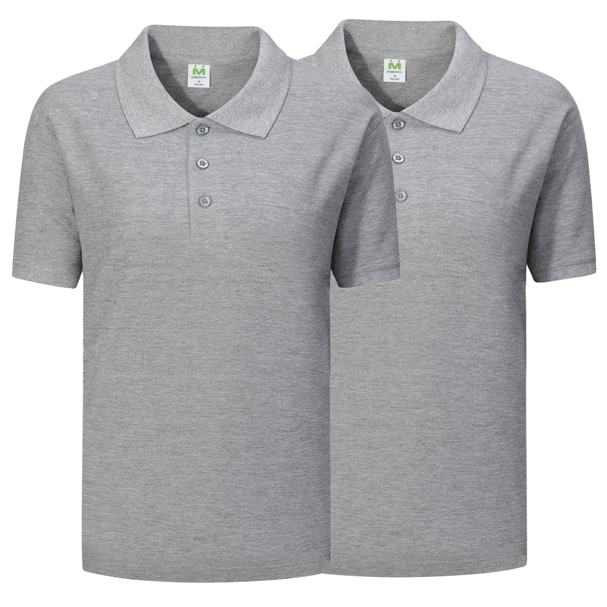 Paquetes de 2 Unidades - POLO UNIFORME LABORAL INDUSTRIAL TALLER MECÁNICO - 2-POLO200 - MISEMIYA Uniformes de Trabajo