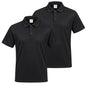 Pack de 2 unidades – Polo deportivo de hombre de manga corta 100% poliéster – 2-PPM130