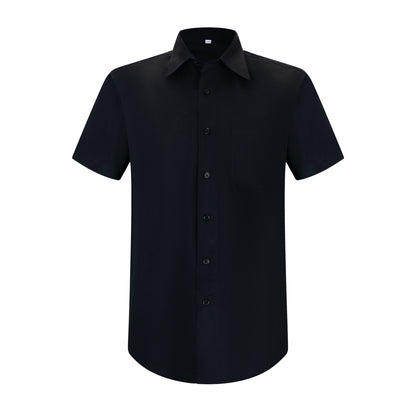 CAMISA CAMARERO HOMBRE CON MANGAS CORTAS - UNIFORME HOSTELERIA PARA HOMBRE - S834B