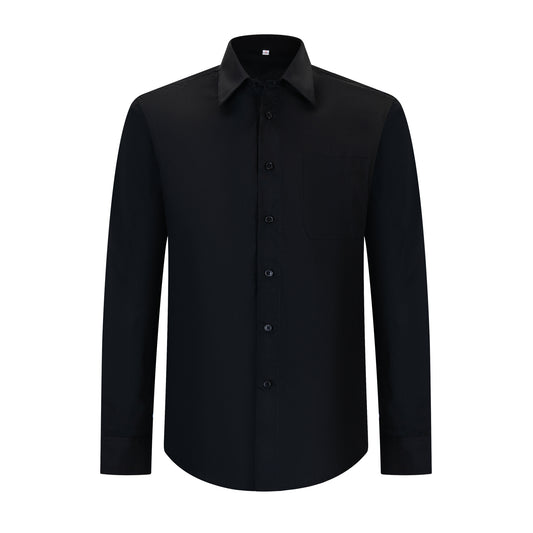 CAMISA CAMARERO HOMBRE CON MANGAS LARGAS - UNIFORME HOSTELERIA PARA HOMBRE - T834