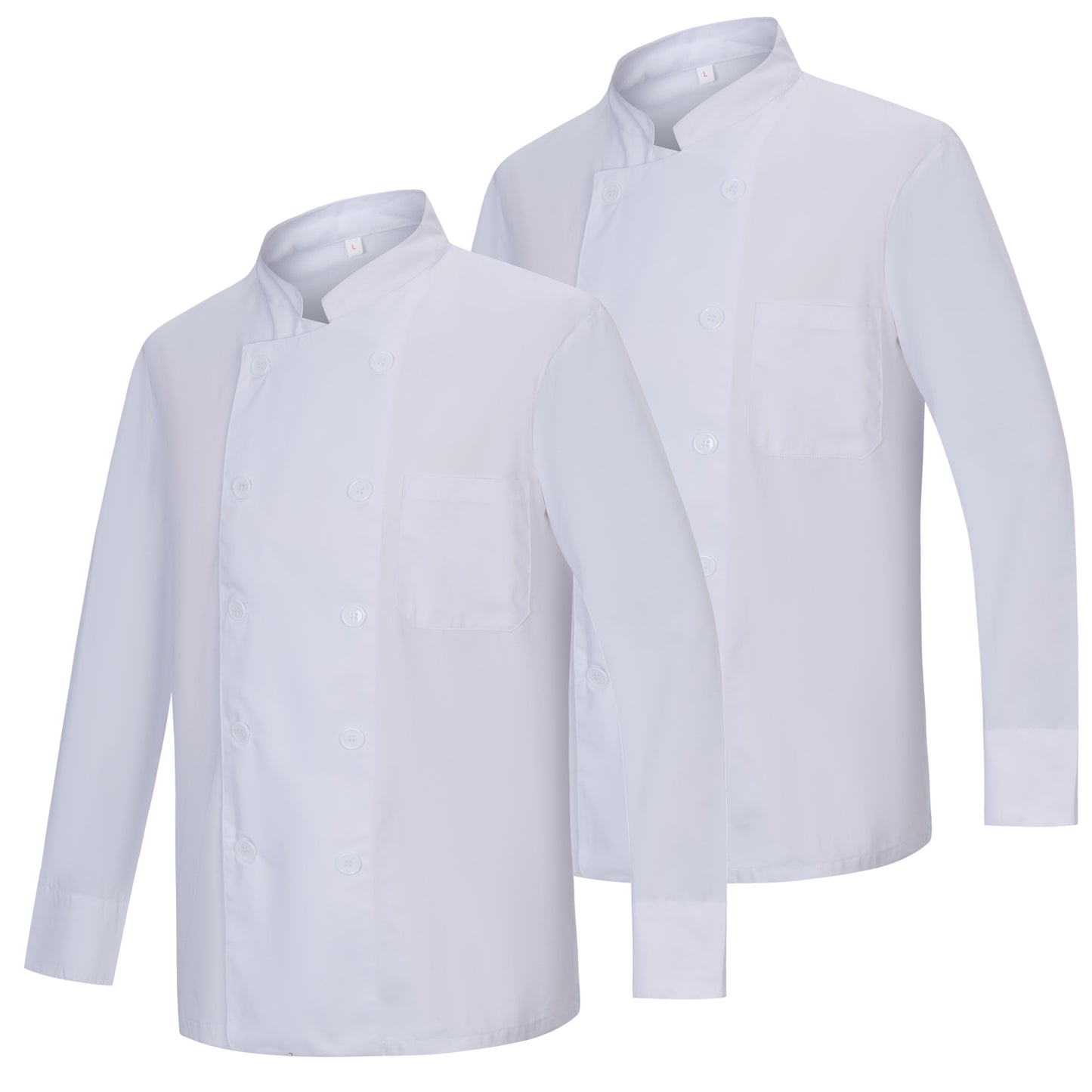 Pack 2 Unidades - Chaqueta Cocinero Hombre - Chaqueta de Chef Hombre - Uniforme Hosteleria -  - Ref.842