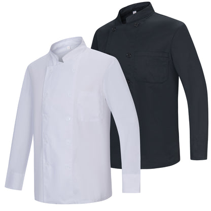 Pack 2 Unidades - Chaqueta Cocinero Hombre - Chaqueta de Chef Hombre - Uniforme Hosteleria -  - Ref.842