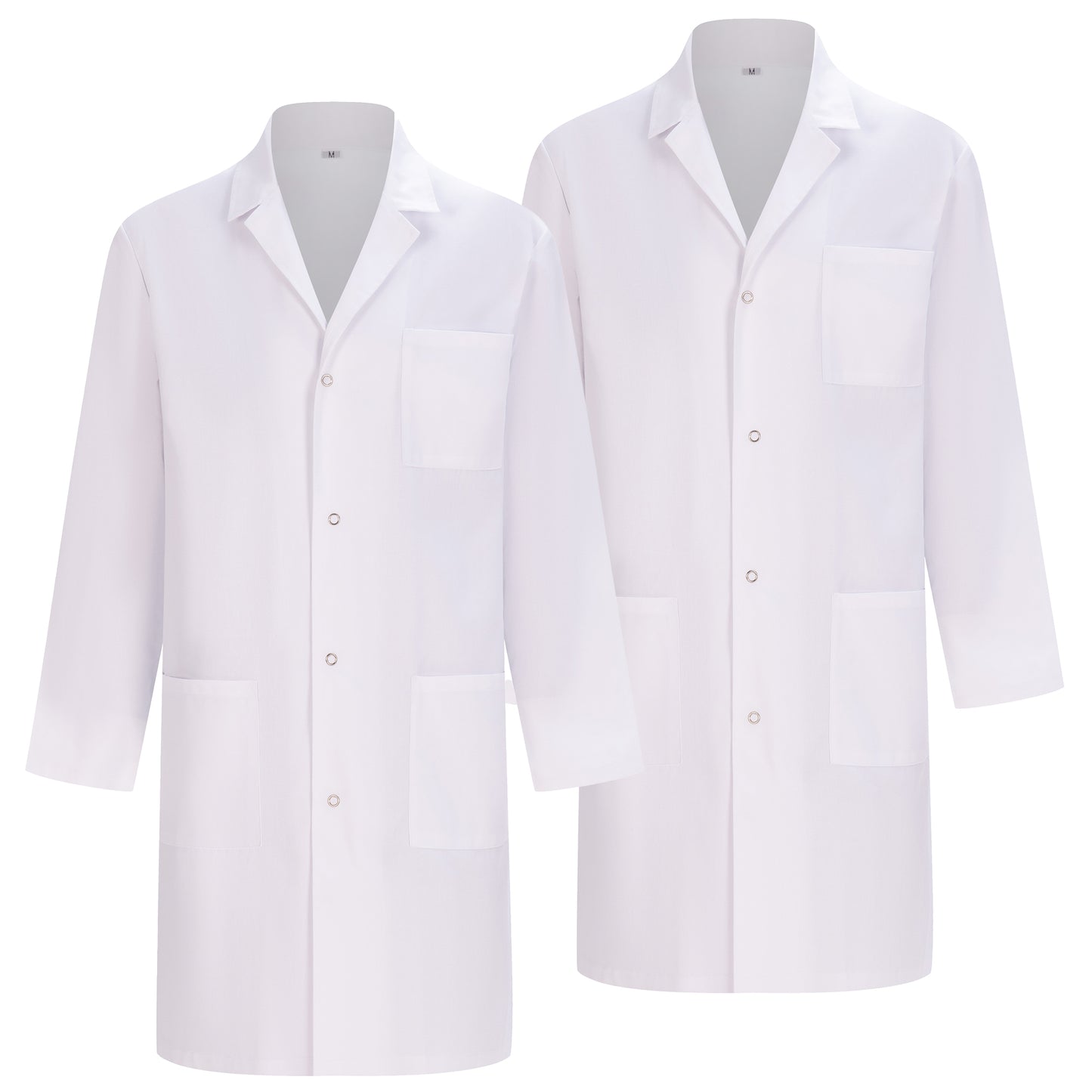 Pack 2 Unidades - Bata Laboratorio Mujer Uniformes Sanitarios Bata Blanco Farmacia Uniformes Medicos bata Farmacias  Ref:Q8161