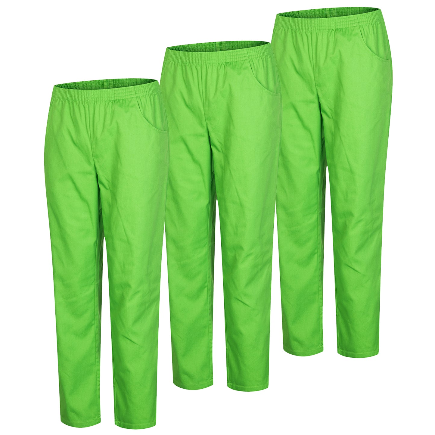 Pack 3 Pcs - PANTALÓN SANITARIO UNISEX -  UNIFORME SANITARIO UNIFORMES MEDICOS PANTALÓN DE TRABAJO 