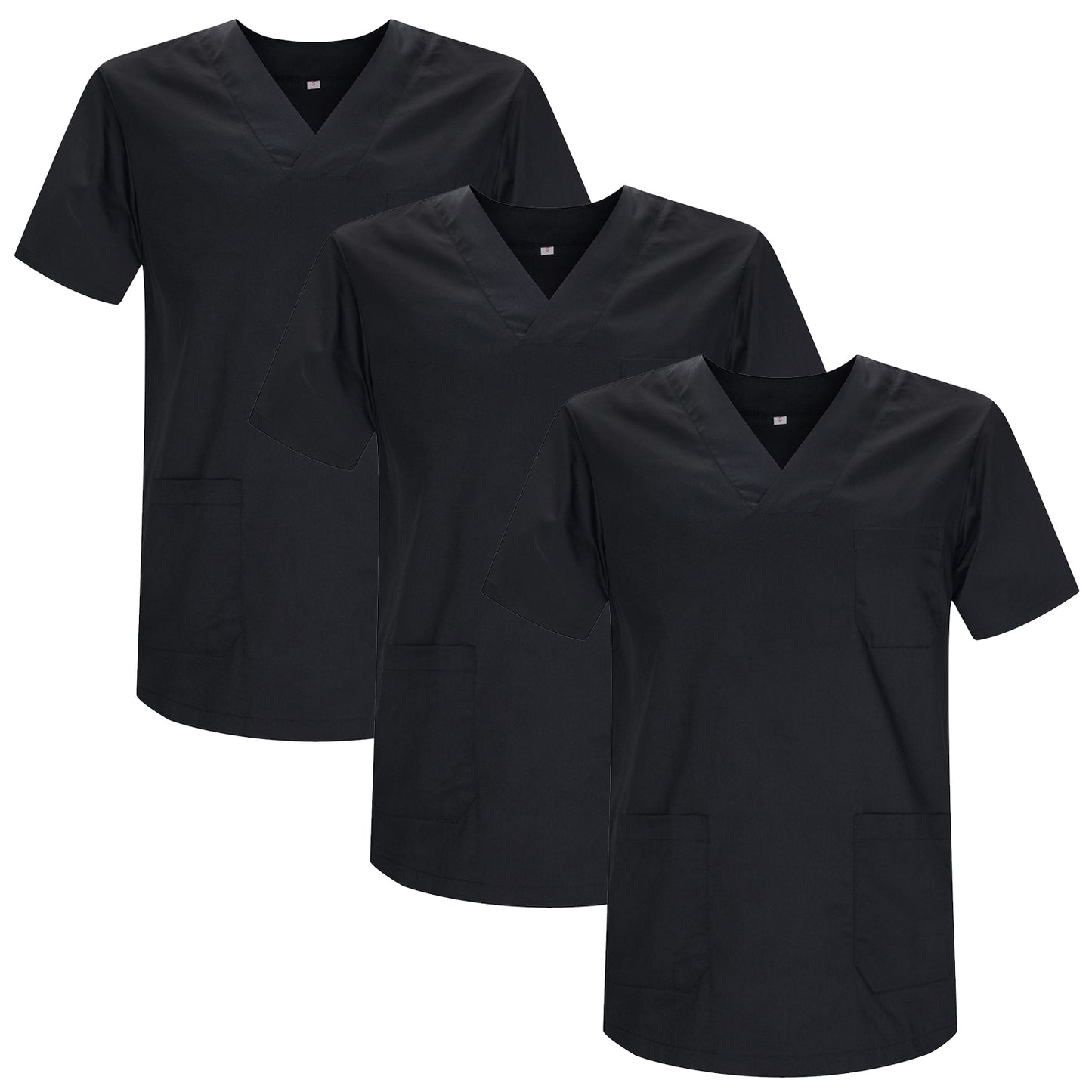 Pack 3 Pcs - CASACA SANITARIO UNISEX UNIFORMES SANITARIOS UNIFORME SANITARIO UNIFORME MEDICOS 