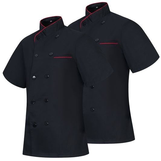 Pack*2 pcs - CHAQUETAS CHEF PARA MUJER - UNIFORME COCINERA- Ref.2-8441 - MISEMIYA Vestuario Laboral