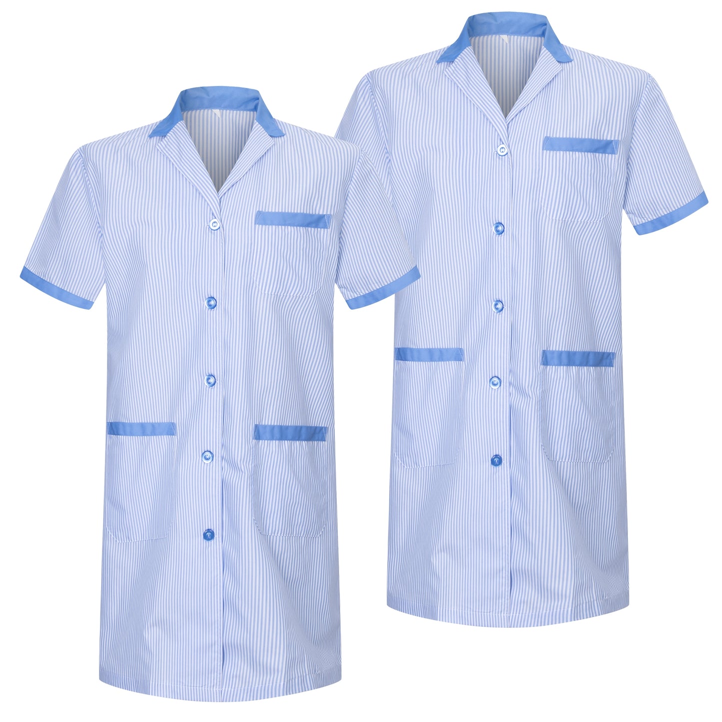 Paquete 2 Unidades - BATA LABARATORIO UNISEX ESTÉTICA UNIFORME Ref.T8162 - MISEMIYA Vestuario Laboral