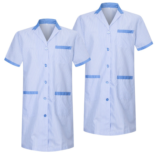 Paquete 2 Unidades - BATA LABARATORIO UNISEX ESTÉTICA UNIFORME Ref.T8162 - MISEMIYA Vestuario Laboral