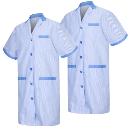 Paquete 2 Unidades - BATA LABARATORIO UNISEX ESTÉTICA UNIFORME Ref.T8162 - MISEMIYA Vestuario Laboral