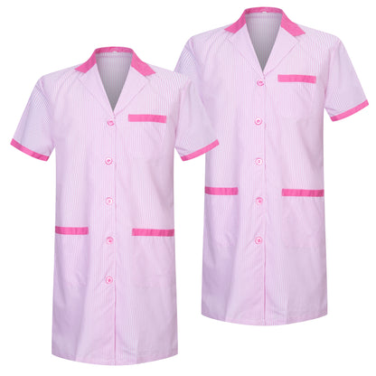 Paquete 2 Unidades - BATA LABARATORIO UNISEX ESTÉTICA UNIFORME Ref.T8162 - MISEMIYA Vestuario Laboral