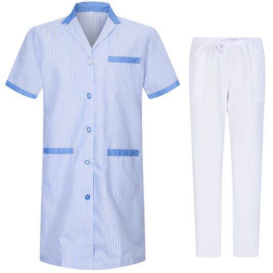 Pijamas Sanitarios Unisex Uniformes Sanitarios Uniformes Médicos G713-6802