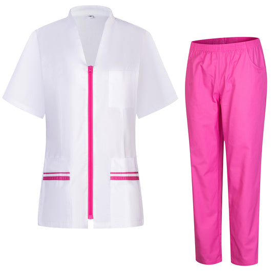 Uniforme Sanitario Mujer - CAMISA Y PANTALÓN SANITARIO PARA MUJER - Ropa de trabajo para mujer 712-8312