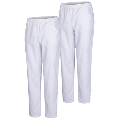 Paquete 2 Unidades - PANTALÓN SANITARIOS UNISEX CINTURA ELÁSTICA  - 2-8312 - MISEMIYA Uniformes de Trabajo