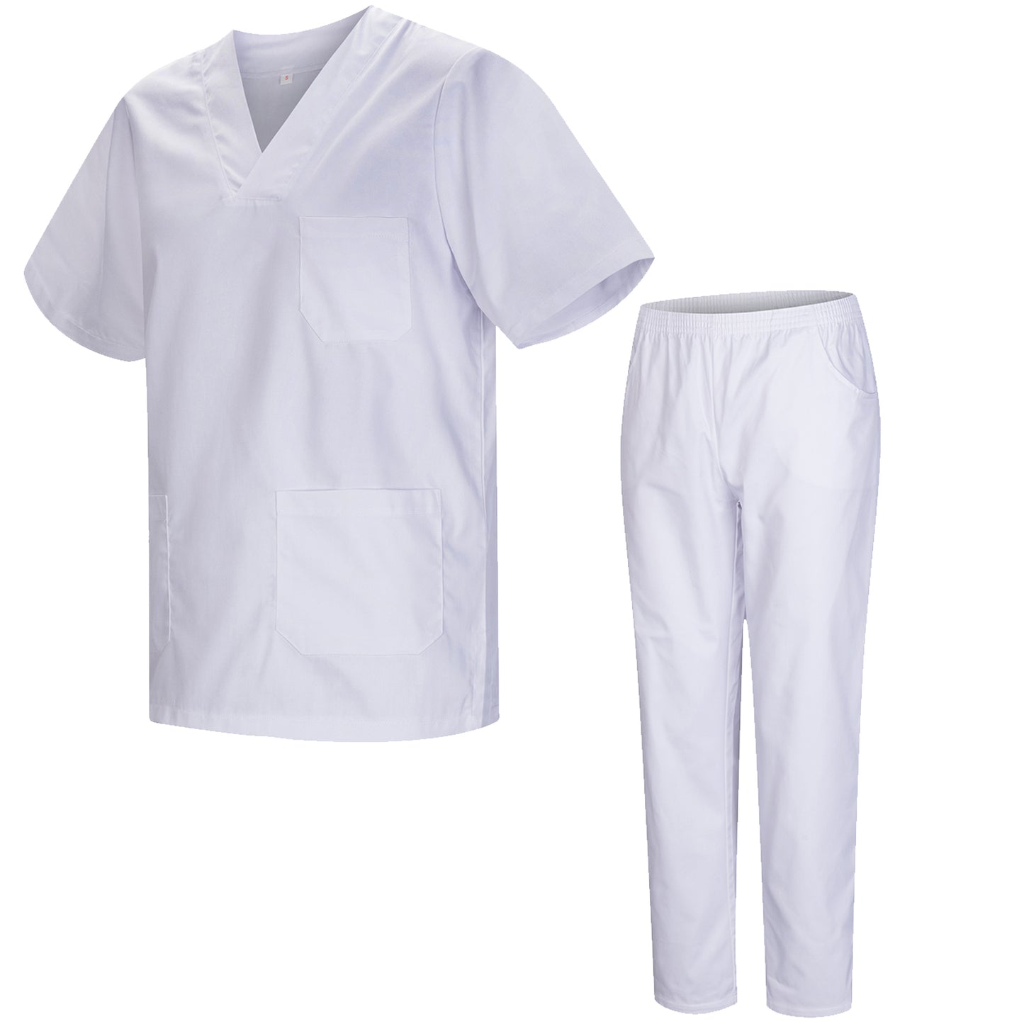 CASACA Y PANTALÓN SANITARIOS UNISEX 817-8312/BLANCO - MISEMIYA Vestuario Laboral