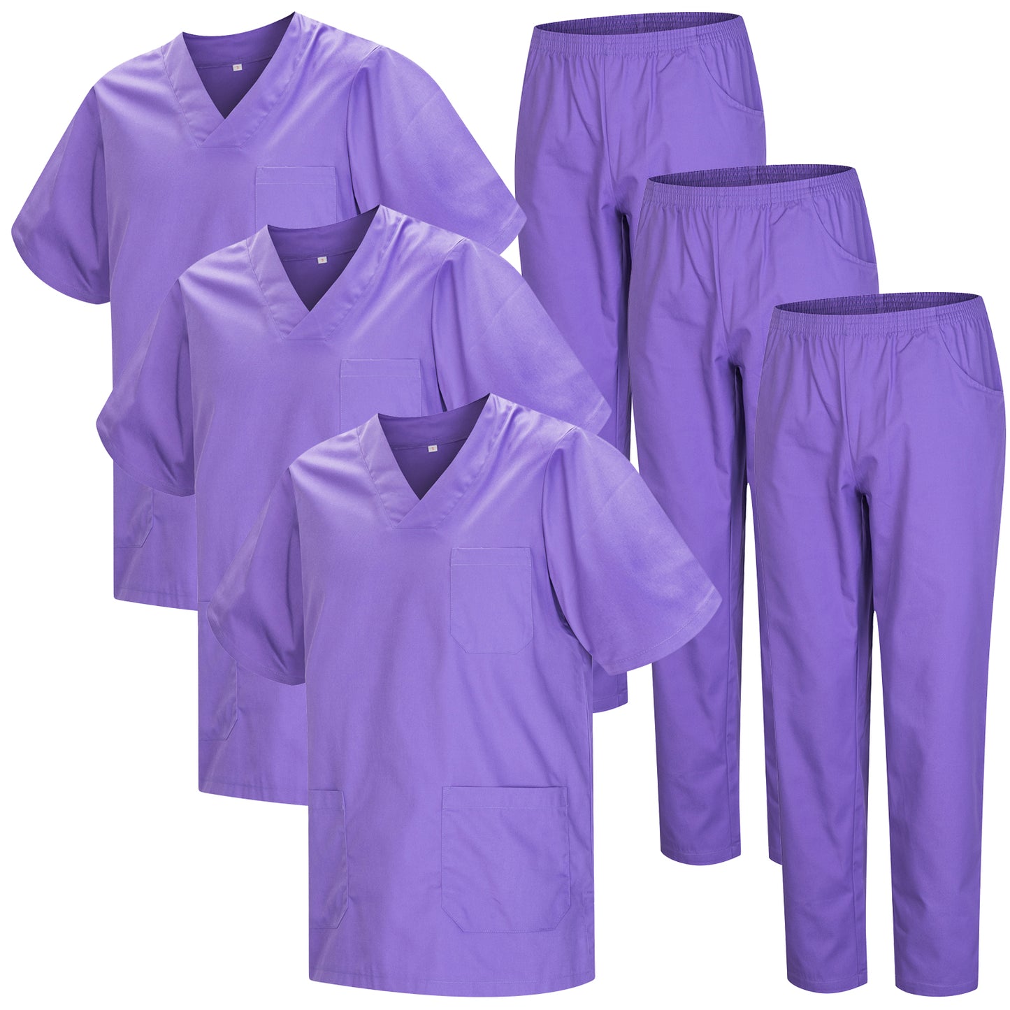 Pack * 3 Pcs - Uniforme Sanitario Unisex  3-817-8312 - MISEMIYA Vestuario Laboral