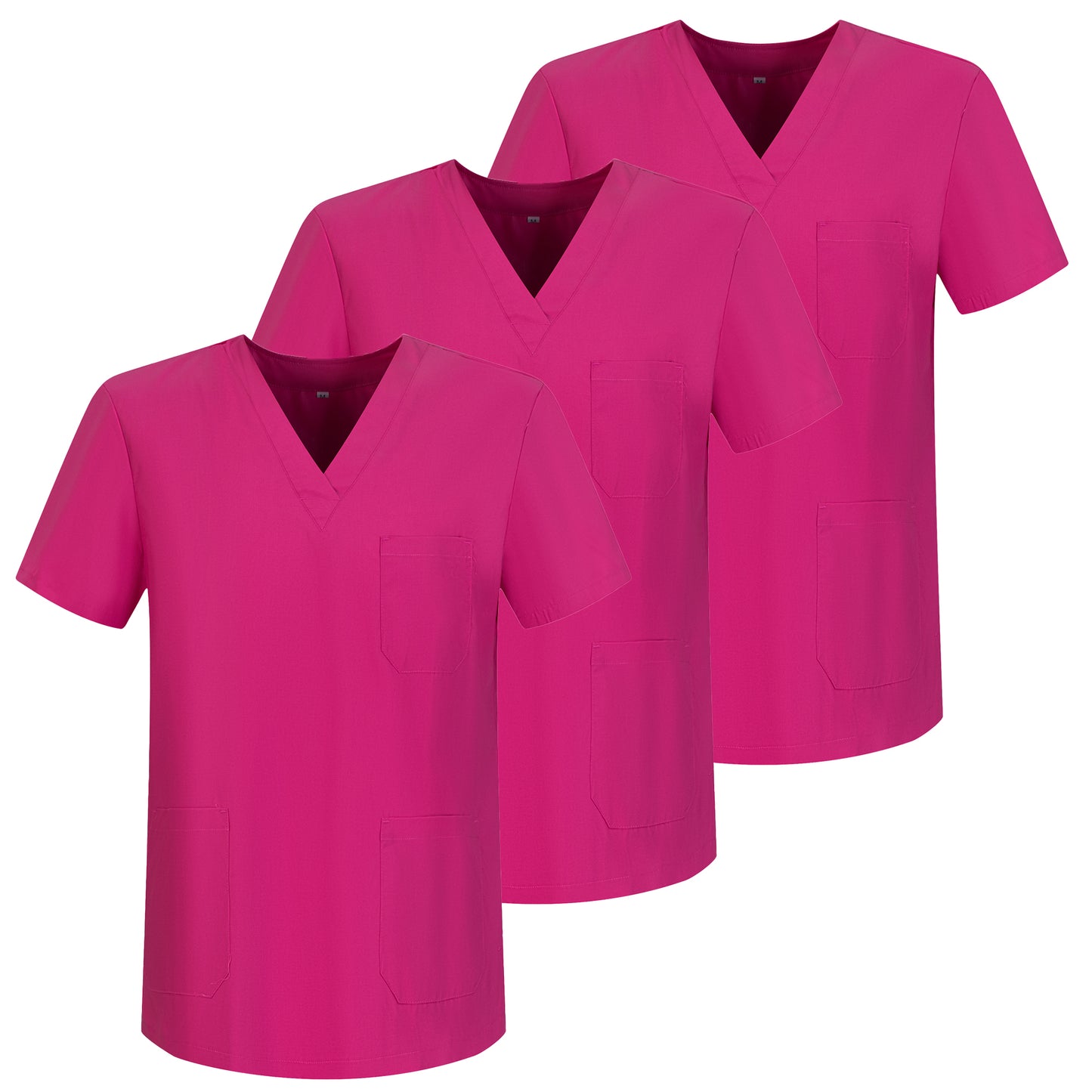 Paquete 3 Unidades - CASACA SANITARIOS UNISEX  CUELLO PICO 3-6801 - MISEMIYA Vestuario Laboral