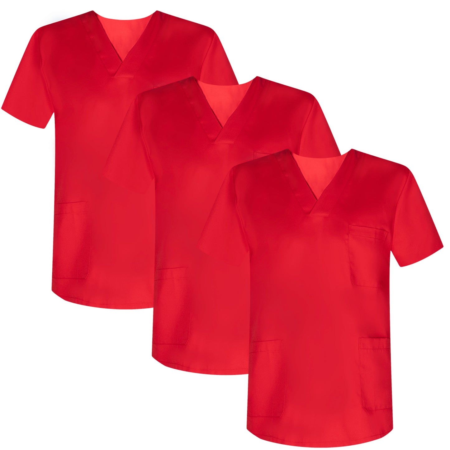 Paquete 3 Unidades - CASACA SANITARIO UNISEX UNIFORMES SANITARIOS 817 - MISEMIYA Uniformes de Trabajo