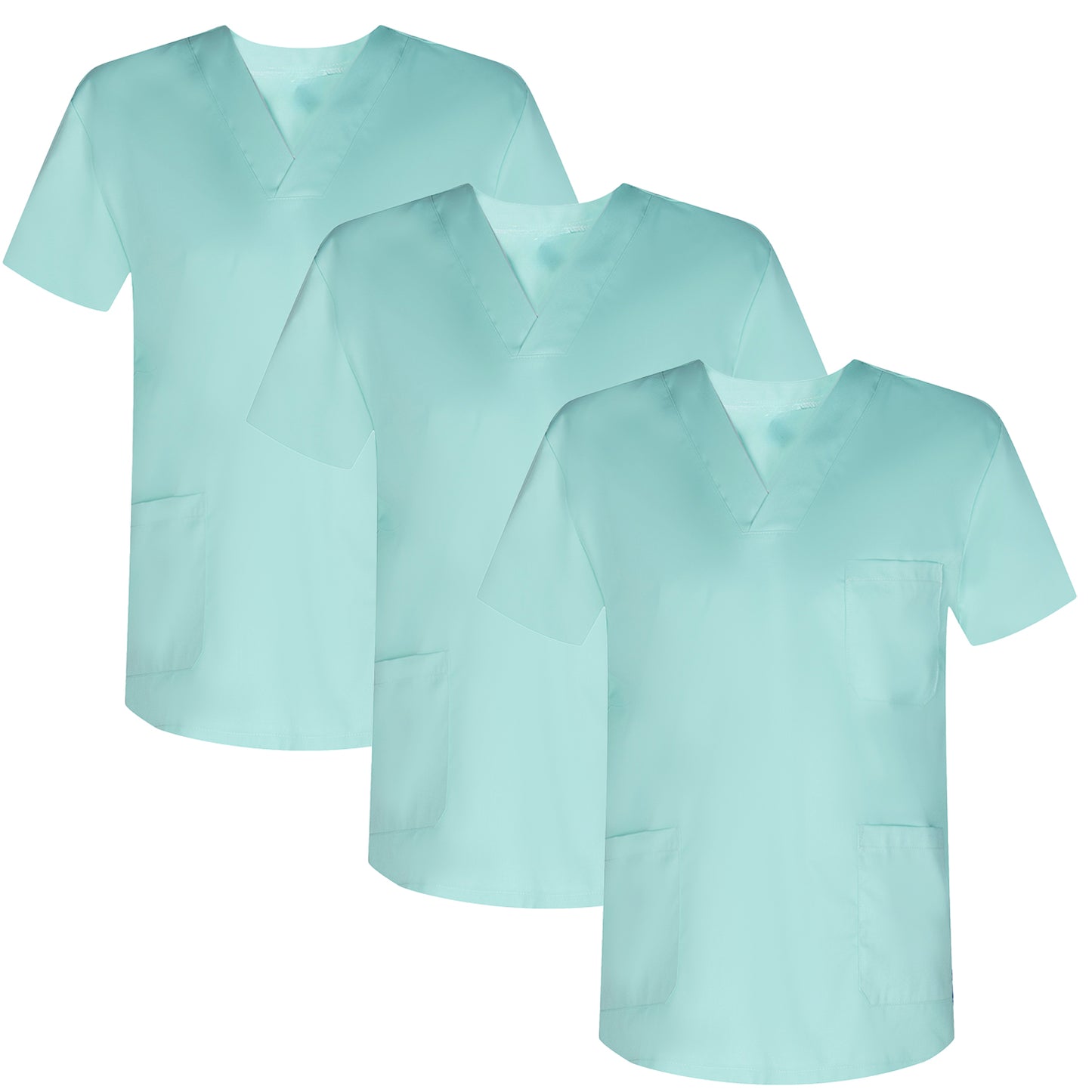 Paquete 3 Unidades - CASACA SANITARIO UNISEX UNIFORMES SANITARIOS 817 - MISEMIYA Uniformes de Trabajo
