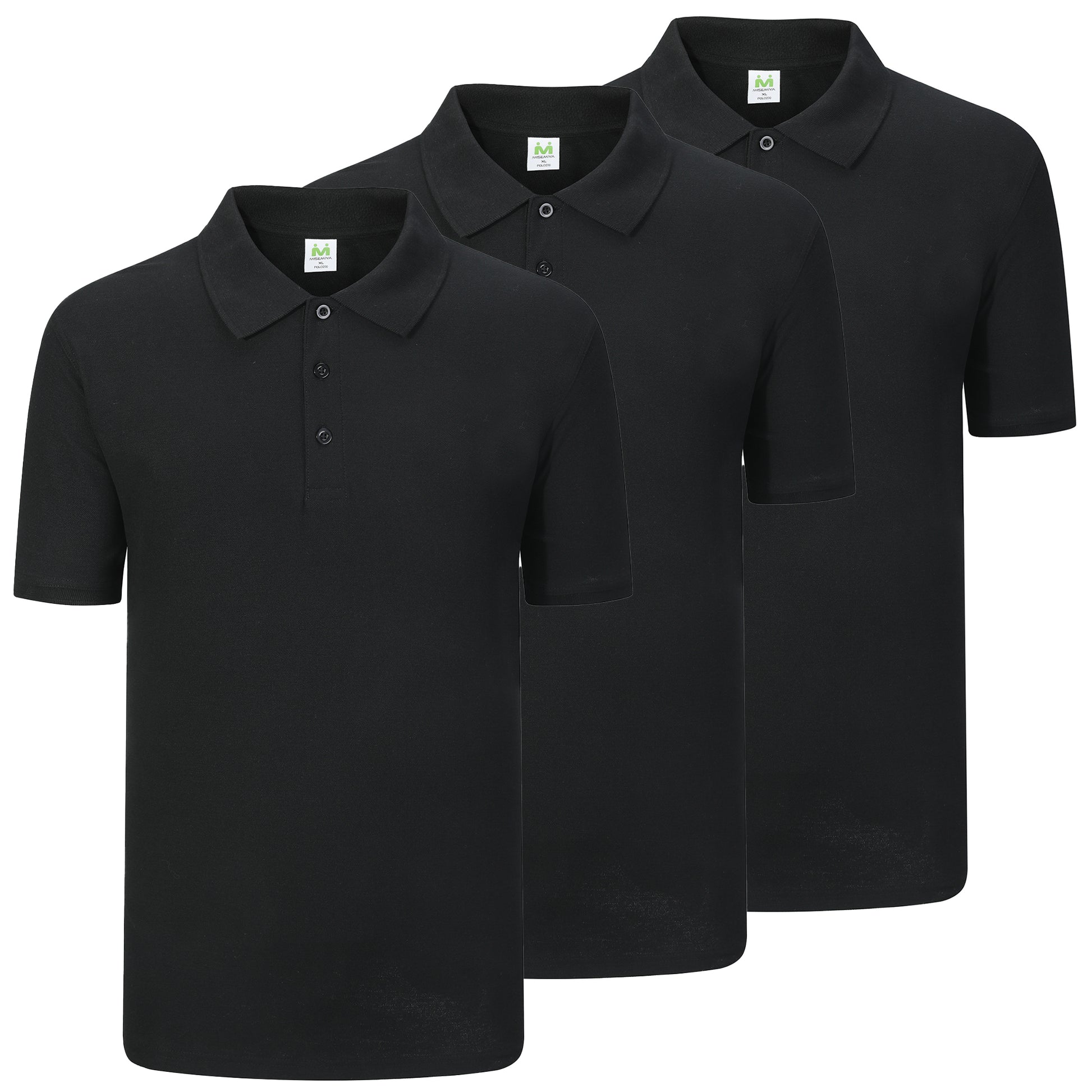 Paquetes de 3 Unidades - POLO UNIFORME LABORAL INDUSTRIAL TALLER MECÁNICO - 3-POLO200 - MISEMIYA Uniformes de Trabajo