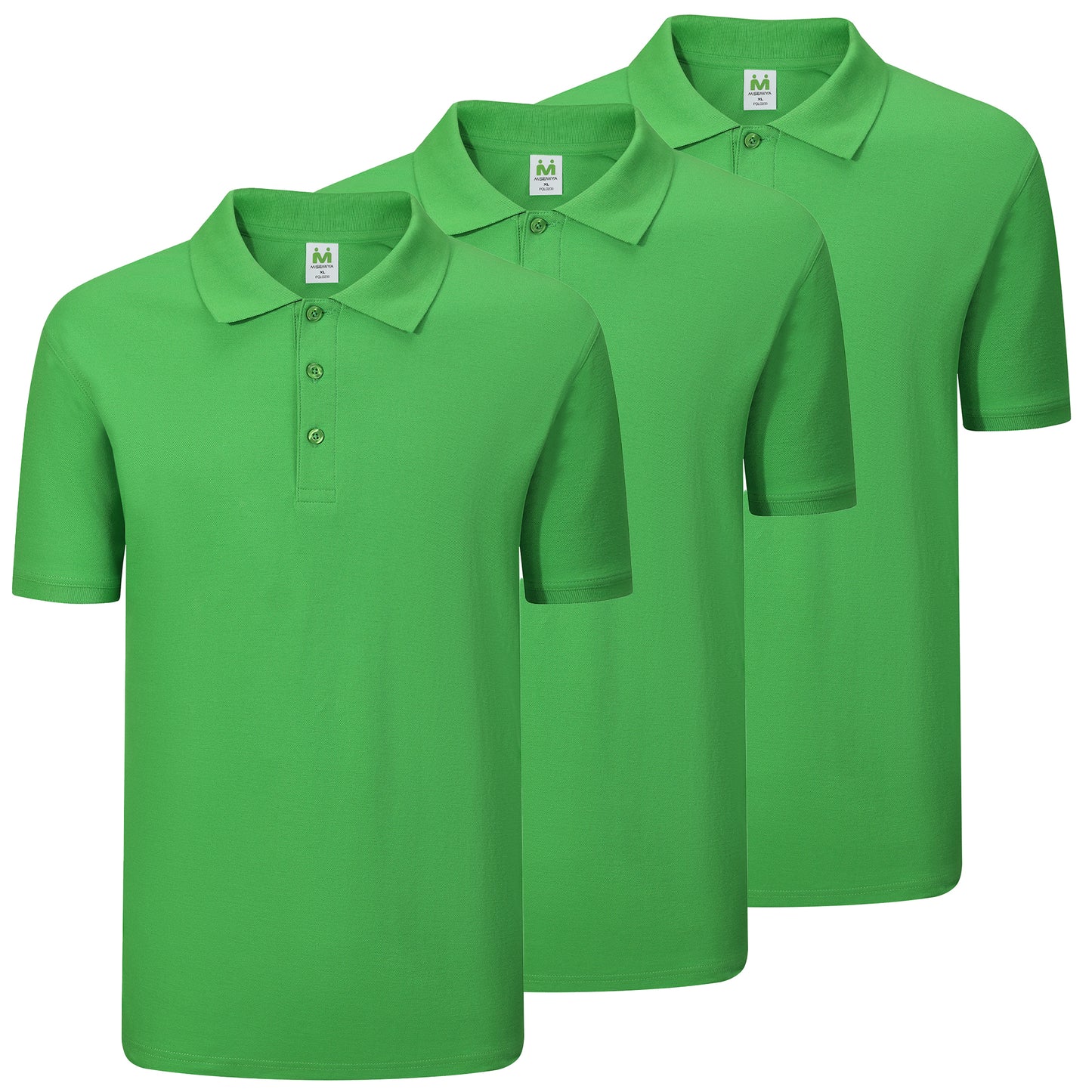 Paquetes de 3 Unidades - POLO UNIFORME LABORAL INDUSTRIAL TALLER MECÁNICO - 3-POLO200 - MISEMIYA Uniformes de Trabajo