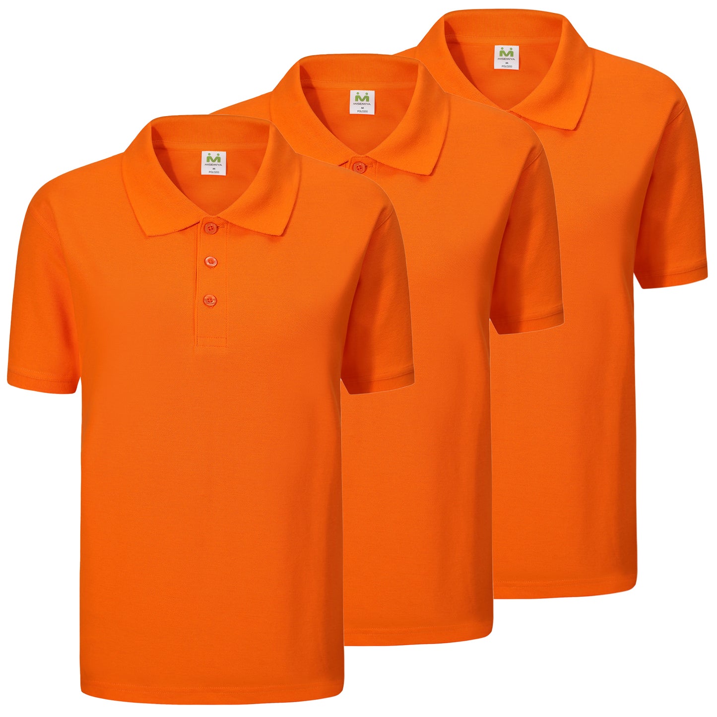 Paquetes de 3 Unidades - POLO UNIFORME LABORAL INDUSTRIAL TALLER MECÁNICO - 3-POLO200 - MISEMIYA Uniformes de Trabajo