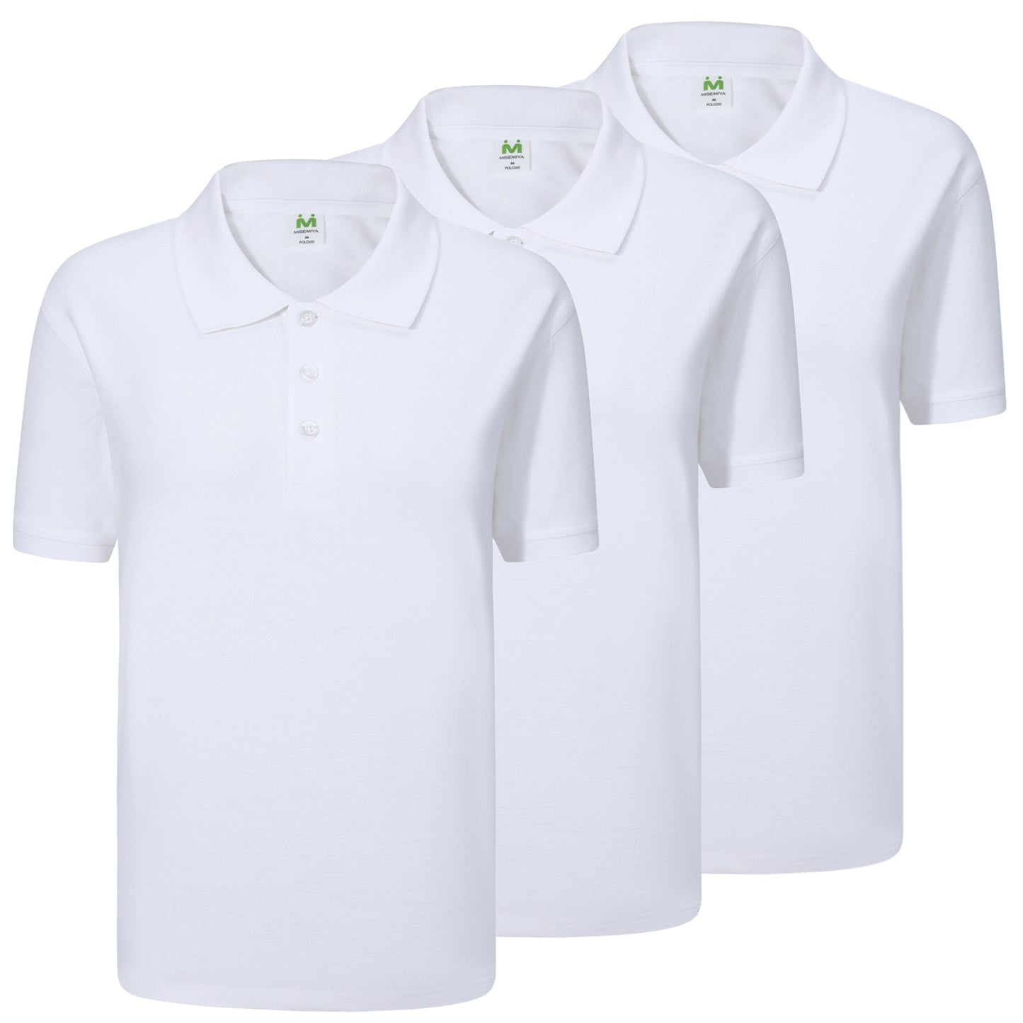 Paquetes de 3 Unidades - POLO UNIFORME LABORAL INDUSTRIAL TALLER MECÁNICO - 3-POLO200 - MISEMIYA Uniformes de Trabajo