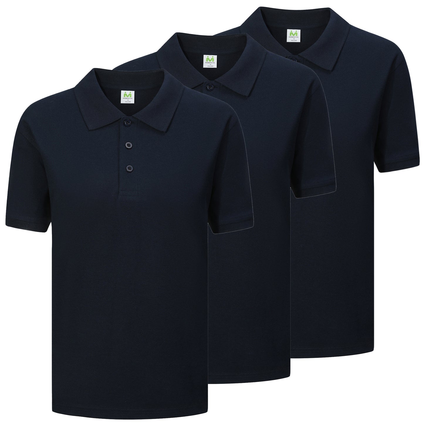 Paquetes de 3 Unidades - POLO UNIFORME LABORAL INDUSTRIAL TALLER MECÁNICO - 3-POLO200 - MISEMIYA Uniformes de Trabajo