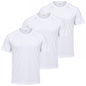 Pack de 3 unidades – Camiseta deportiva de hombre de manga corta raglán 100% poliéster – 3-TPMRS130