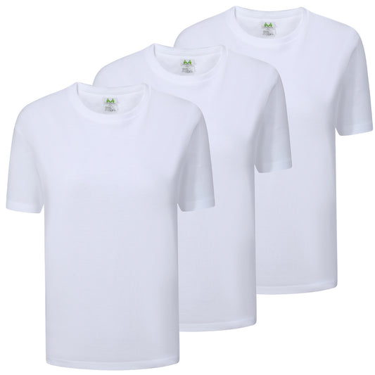 Paquete de 3 Unidades - Camiseta con Mangas Cortas 100% Algodón   3-TS135 - MISEMIYA Uniformes de Trabajo