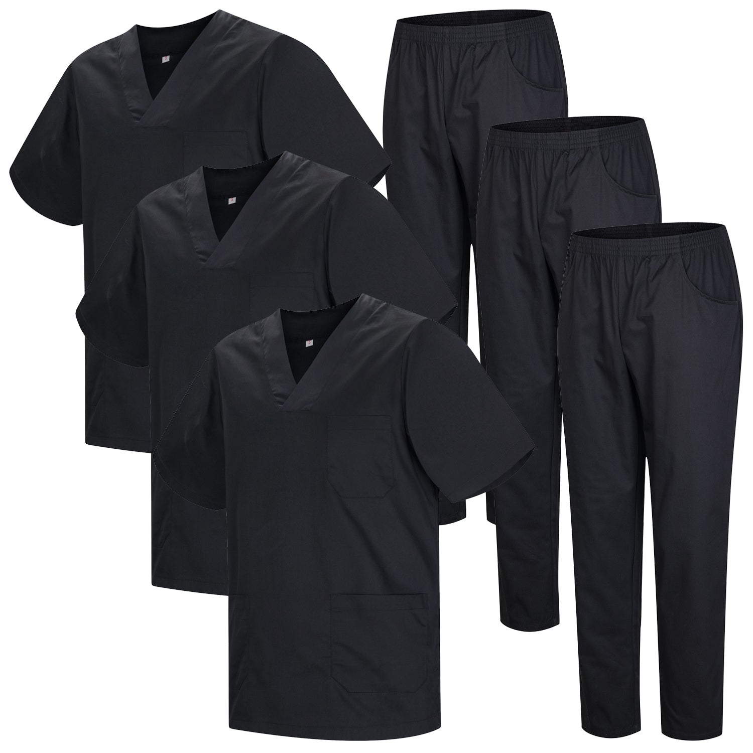 Pack * 3 Pcs - Uniforme Sanitario Unisex  3-817-8312 - MISEMIYA Vestuario Laboral