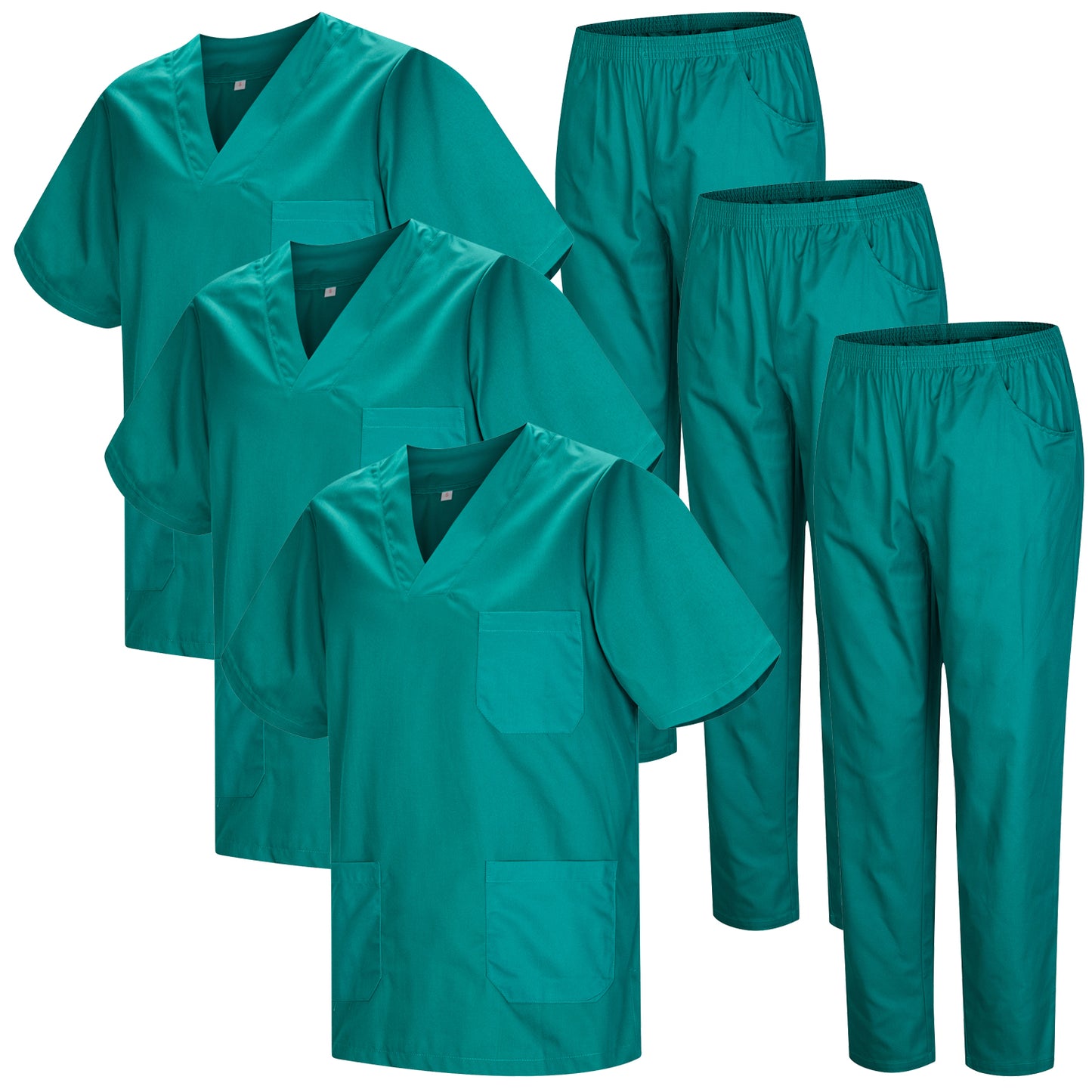 Pack * 3 Pcs - Uniforme Sanitario Unisex  3-817-8312 - MISEMIYA Vestuario Laboral