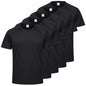 Pack de 5 unidades – Camiseta deportiva de hombre de manga corta raglán 100% poliéster – 5-TPMRS130