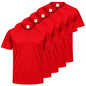 Pack de 5 unidades – Camiseta deportiva de hombre de manga corta raglán 100% poliéster – 5-TPMRS130