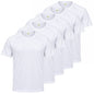 Pack de 5 unidades – Camiseta deportiva de hombre de manga corta raglán 100% poliéster – 5-TPMRS130
