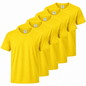 Paquete de 5 Unidades - Camiseta con Mangas Cortas 100% Algodón - 5-TS150