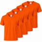Paquete de 5 Unidades - Camiseta de Verano Ligera con Mangas Cortas 100% Algodón - 5-TS135 - MISEMIYA Uniformes de Trabajo