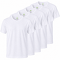 Paquete de 5 Unidades - Camiseta con Mangas Cortas 100% Algodón   5-TS150 - MISEMIYA Uniformes de Trabajo