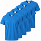 Paquete de 5 Unidades - Camiseta con Mangas Cortas 100% Algodón   5-TS150 - MISEMIYA Uniformes de Trabajo